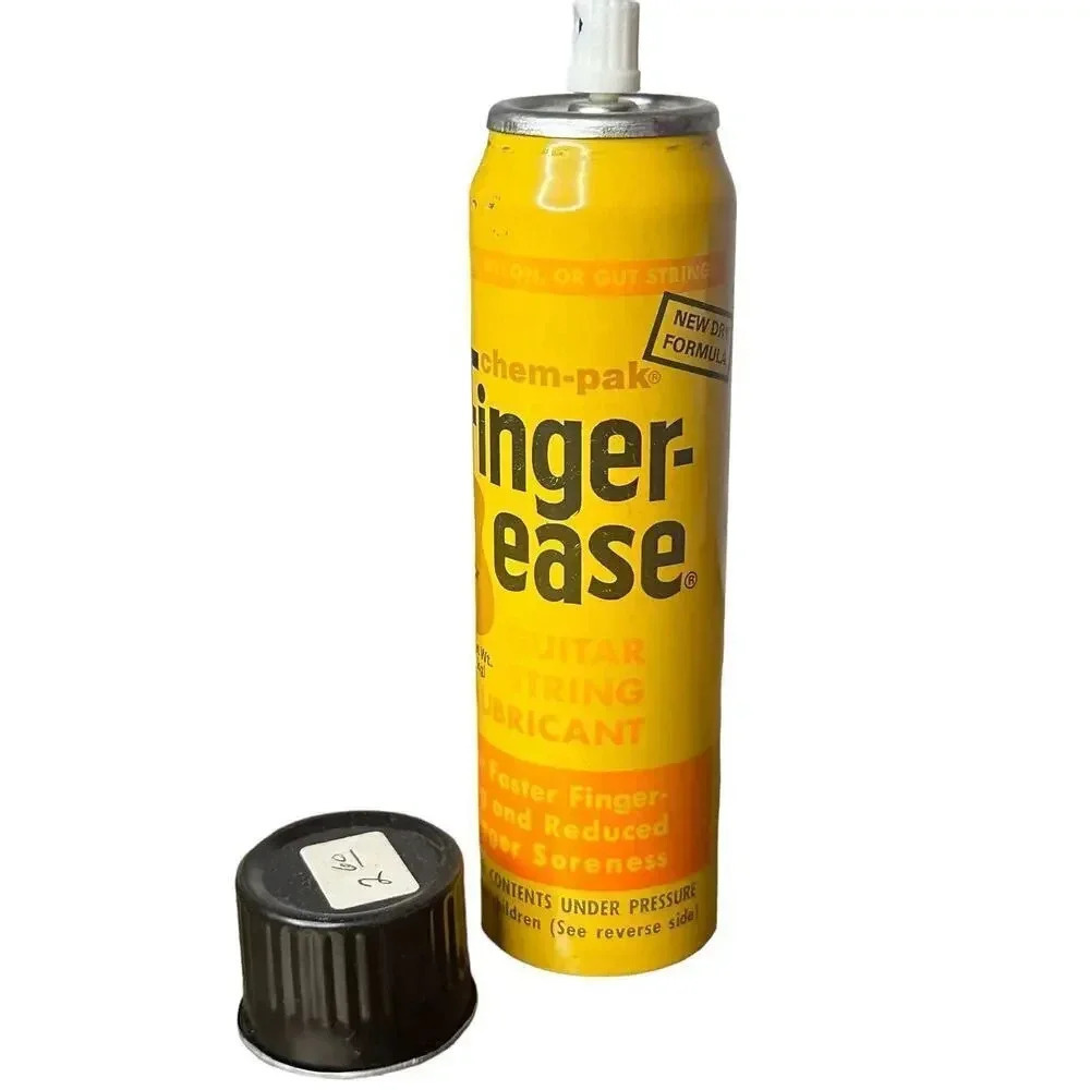 Late 1960's Vintage Tone/CHEM-PAK FINGER EASE GUITAR Lube, Case candy, 4 Oz